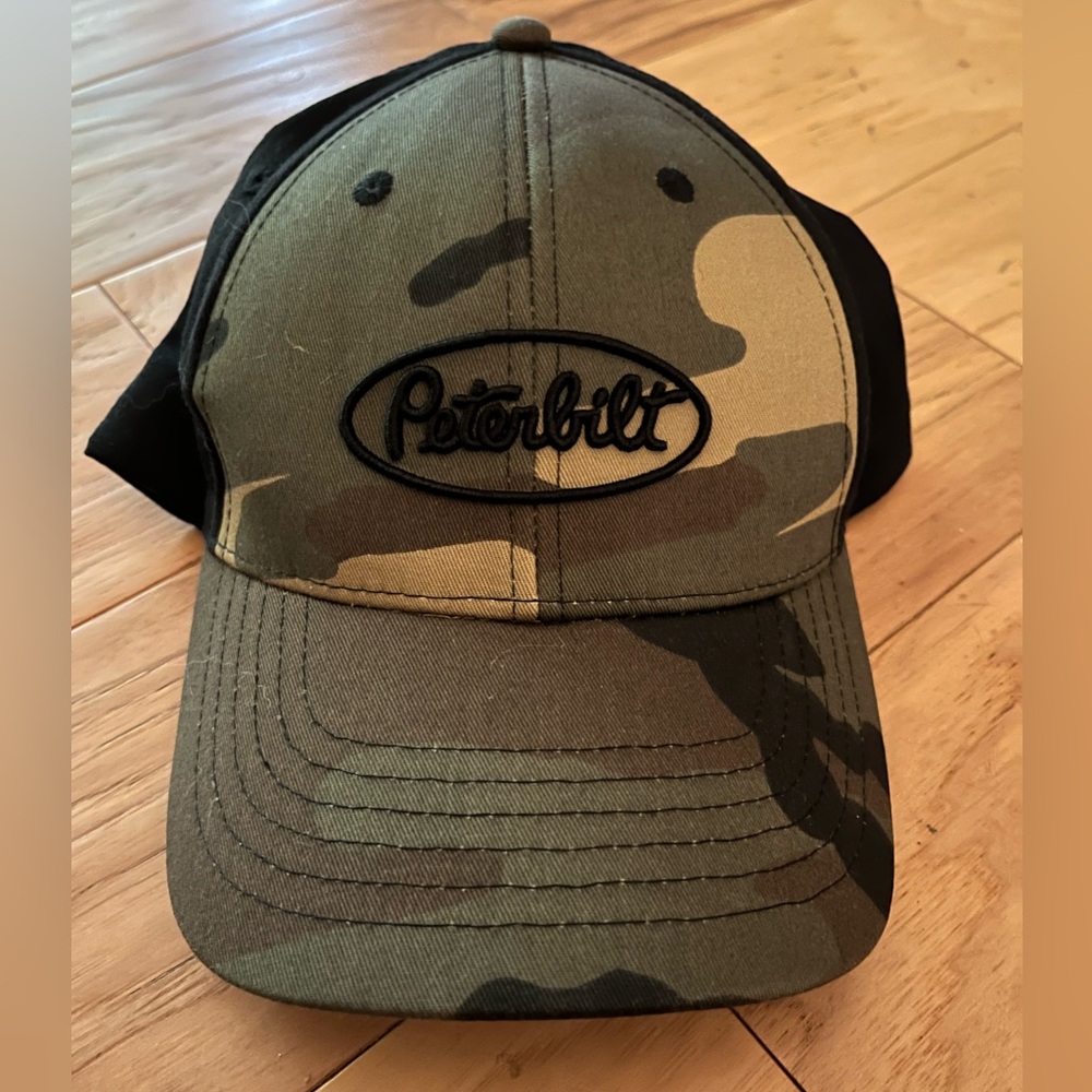 Peterbuilt licensed Camo Hat, New